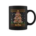 Basset Hound Dog Christmas Tree Ugly Christmas Sweater Coffee Mug