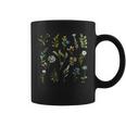 Beautiful Vintage Botanical Floral Wildflower Girl Women Coffee Mug