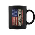 Best Papa Ever Us American Flag Gifts For Fathers Day Men Coffee Mug