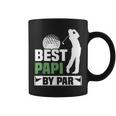 Best Papi By Par Golf Grandpa Fathers Day Coffee Mug