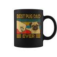 Best Pug Dad Ever Gift For Mens Coffee Mug