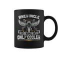Biker Uncle Motorcycle Fathers Day For Fathers Coffee Mug