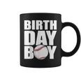 Birthday Boy Baseball Batter Catcher Pitcher Baseball Theme Coffee Mug