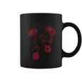 Blood Splatter Bloody Hands Scary Halloween Scary Halloween Coffee Mug