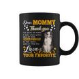 Blue Merle Collie Dear Mommy Thank You For Being My Mommy Coffee Mug