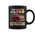 Boho Jesus-Revolution Christian Faith Based Jesus Costume Faith Funny Gifts Coffee Mug