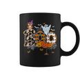 Boo Creepy Owl Pumpkin Ghost Halloween Costume Coffee Mug