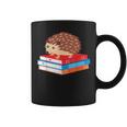 Book Nerd Funny Hedgehog Reading Lover Gift Idea Reading Funny Designs Funny Gifts Coffee Mug