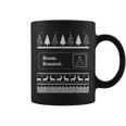 Boom Roasted Office Party Ugly Christmas Sweater Coffee Mug