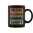 Bourbon Funny Alcohol Drinking Retro Bourbon Coffee Mug