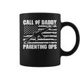 Call Of Daddy Parenting Ops Fathers Day Gaming Dad Gamer Coffee Mug