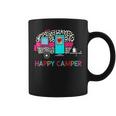 Camper Happy Summer Camp Camping Leopard Funny Glamping Camping Funny Gifts Coffee Mug