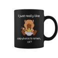 Capybara Ramen Lover Capybaras And Ramen Coffee Mug