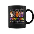 I Care For The Cutest Pumpkins Mother Baby Nurse Halloween Coffee Mug