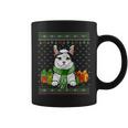 Cat Lovers Manx Cute Cat Santa Hat Ugly Christmas Sweater Coffee Mug