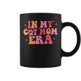 In My Cat Mom Era Groovy Mom Life Retro Coffee Mug