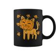 Cat Pumpkin Cute Halloween Fall Autumn Thanksgiving Animal Halloween Coffee Mug