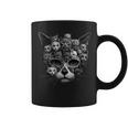 Cat Skull - Halloween Costume Skull Cat Coffee Mug