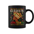 Celebrate Junenth 1865 Freedom Black Melanin Women Girls Coffee Mug