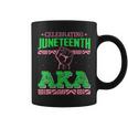 Celebrating Junenth Aka Fist Black History Men Women Coffee Mug