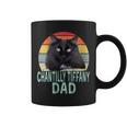 Chantilly-Tiffany Cat Dad Retro Vintage Cats Heartbeat Coffee Mug