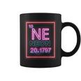 The Chemistry Periodic Table For Scientists Neon Element Coffee Mug
