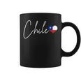 Chile Heart Pride Chilean Flag Coffee Mug