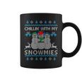Chillin With My Snowmies Ugly Christmas Sweater Coffee Mug