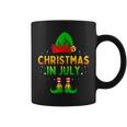 Christmas In July Santa Elf Funny Xmas Men Women Kids Coffee Mug