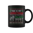 This Is My Christmas Pajama Ugly Sweater Motocross Dirtbike Coffee Mug