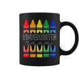 Colorful Crayon Kindergarten Team For Teachers Students Coffee Mug