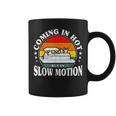 Coming In Hot But In Slow Motion Pontoon Boat Captain Men Coffee Mug