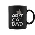 Crazy Cat Dad | Funny Fathers Day | Kitten Dads Coffee Mug