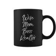Cute Real Estate For Mother's Day Wife Mom Boss Realtor Coffee Mug