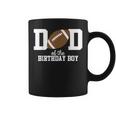 Dad Of The Birthday Boy Football Lover First Birthday Party Coffee Mug