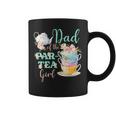 Dad Of The Par Tea Girl Tea Party Birthday Theme Coffee Mug
