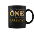 Daddy Little Miss Onederful Birthday Party 1 Year Old Girl Coffee Mug
