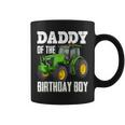 Daddy Of The Birthday Boy Family Tractors Farm Trucks Bday Coffee Mug