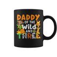 Daddy Of The Wild And Three Safari Jungle Zoo Theme Birthday Coffee Mug