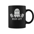 Dead Lift Ghost Halloween Ghost Gym Weightlifting Fitness Coffee Mug