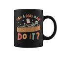 Can A Dead Man Do It Retro Halloween Behavior Analyst Aba Coffee Mug