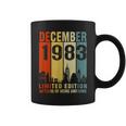 December 1983 40 Years Of Being Awesome Vintage Coffee Mug