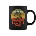 Dog Scottish Terrier Mens Retro Scottie Dad Scottish Terrier Dog Dad Coffee Mug