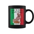 Dont Be Upsetti Eat Some Spaghetti Funny Italian Hand Meme Coffee Mug