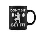 Dont Set Get Fit Deadlift Lovers Fitness Workout Costume Coffee Mug
