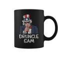 Druncle Sam Funny Uncle Sam Beer 4Th Of July Party Drinking Drinking Funny Designs Funny Gifts Coffee Mug