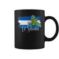 El Salvador Flag El Salvador Map Salvador For Coffee Mug