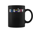 Equality Funny Lgbt Flag Gay Pride Month Lgbtq Rainbow Coffee Mug