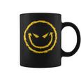 Evil Smiley Face Custom Funny Design 100 Cotton Coffee Mug