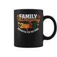 Family Thanksgiving 2023 Thankful For My Tribe Coffee Mug